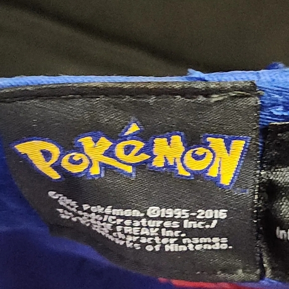 BIOWORLD Pokémon XY Blue Adjustable Dad Strapback Cap Hat - Picture 5 of 9